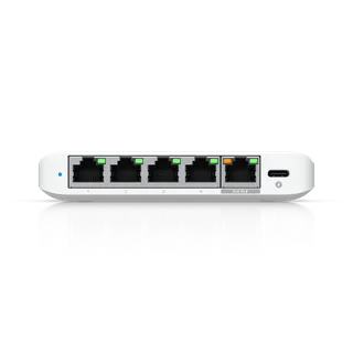 Switch USW-Flex-2.5G-5 Flex Mini 2.5G 4×2.5 GbE Ports + 1 2.5GbE