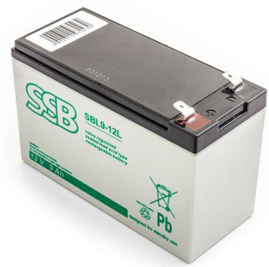 Battery SBL9/12L F2 12V 9Ah Wide terminal
