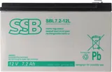 Batterie SBL7.2-12L F2 12V 7,2Ah (1/2)