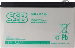 Battery SBL7.2-12L F2 12V 7.2Ah