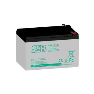 Battery SBL12-12L F2 12V 12Ah Wide Terminal