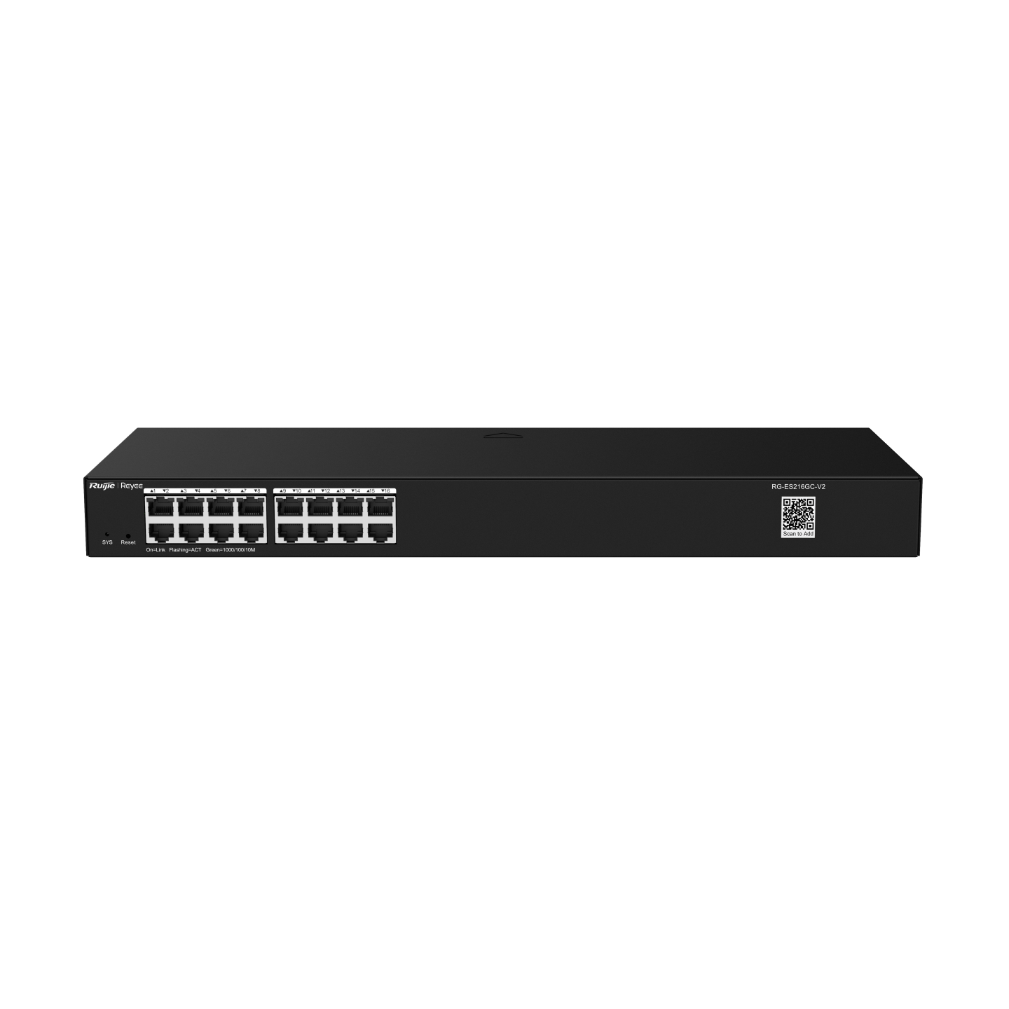 RG-ES216GC 16-Port Non-PoE Switch