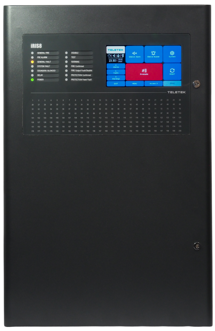 Addressable hub iRIS8 (1-8)L-B expanding up to 8-loop