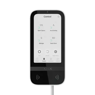 Keypad Superior KeyPad TouchScreen Fibra white
