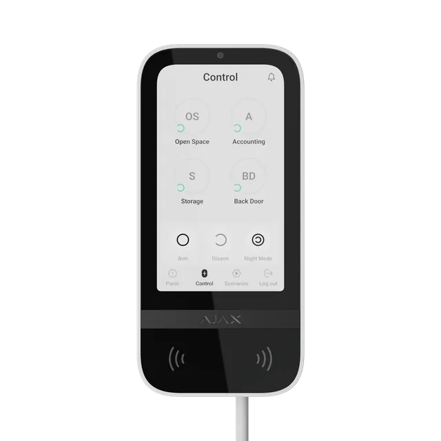 Keypad Superior KeyPad TouchScreen Fibra white | cameraworld.eu Keypad Superior KeyPad TouchScreen Fibra white
