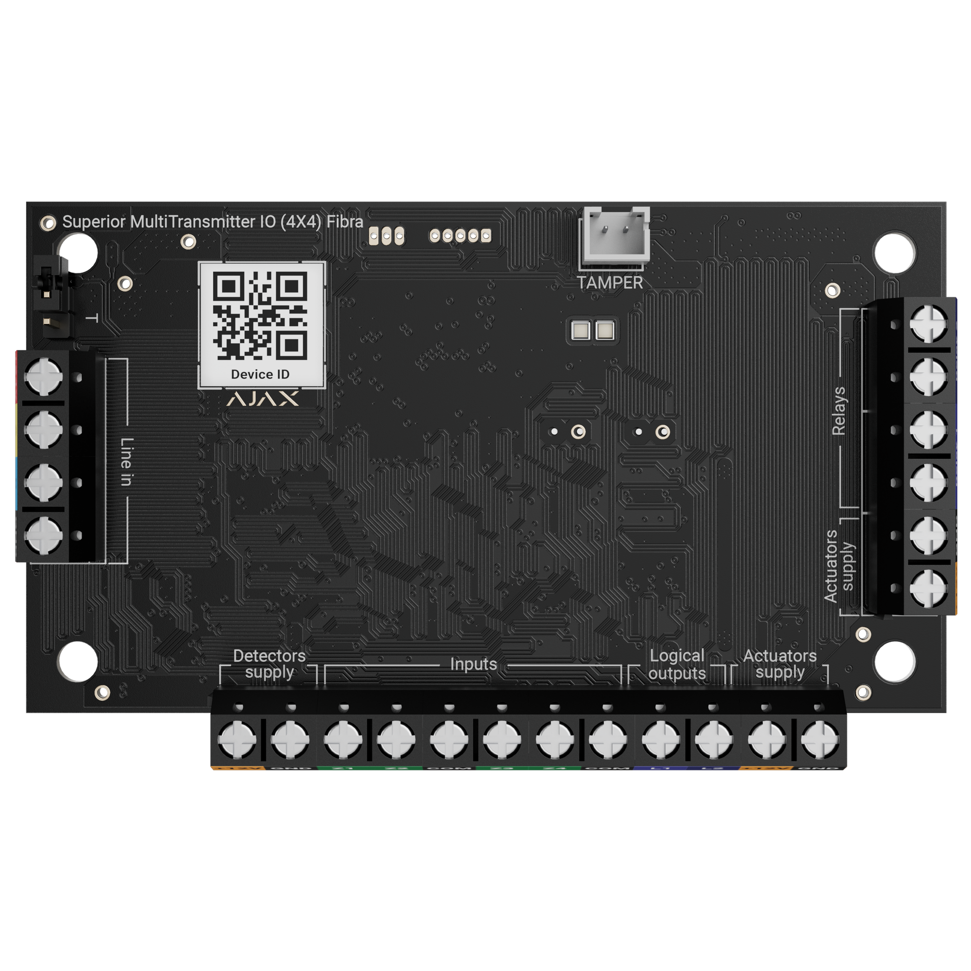 Module Superior MultiTransmitter IO (4X4) Fibra
