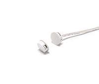 Flush-mount magnetic contact B-2FLF flat 15mm white 10 pcs