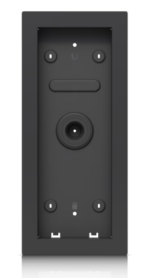 Intercom flush mounting box UACC-Intercom-FM 375.3x164.2x46mm black