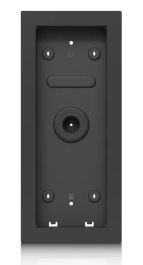 Intercom flush mounting box UACC-Intercom-FM 375.3x164.2x46mm black
