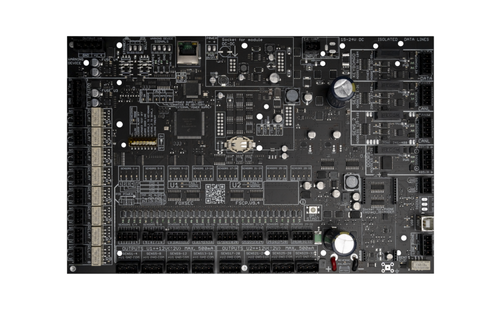 Control panel FS9002 PCB