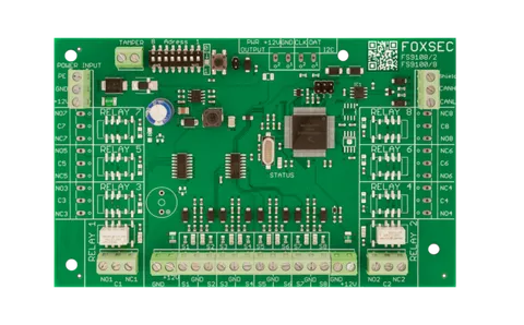 Модуль расширения FS9108/2 PCB, 8 входов / 2 выхода