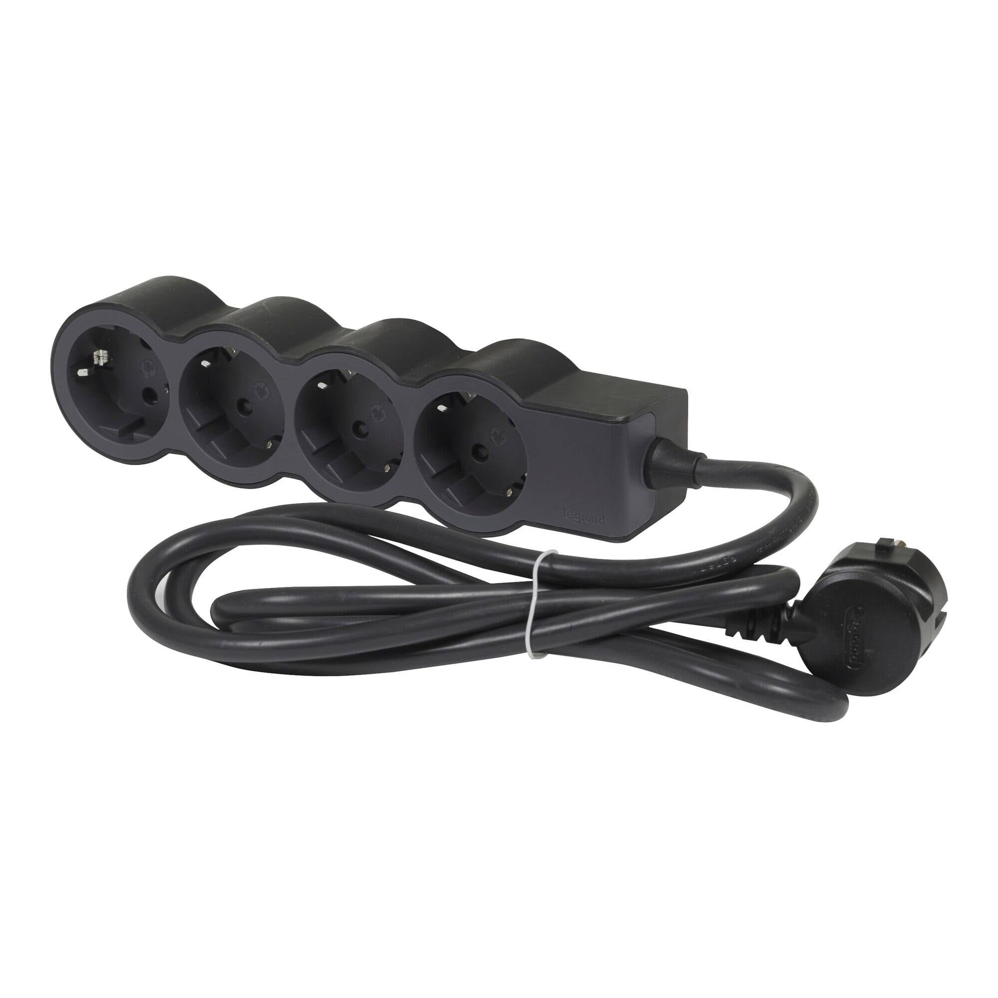 Extension cord 694553 4-socket 16A 1.5m 1.5mm² black