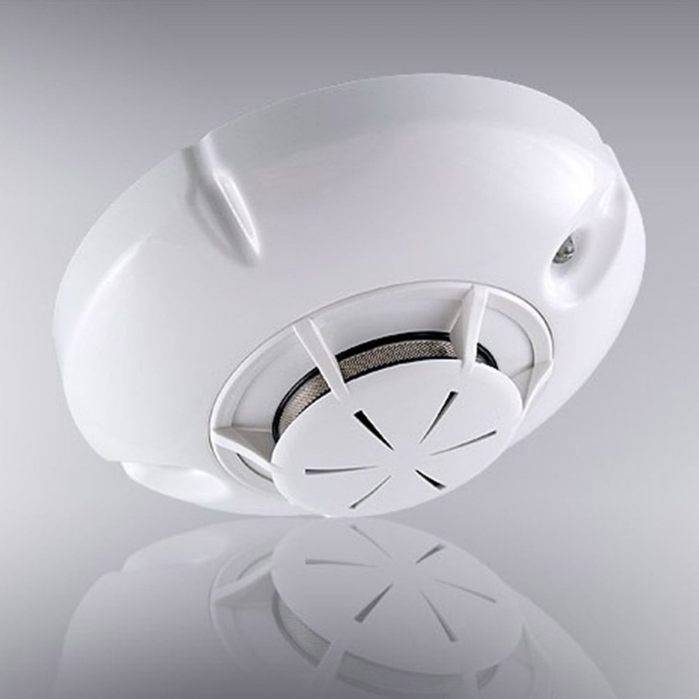 Smoke detector with base FD8030 10-30VDC white