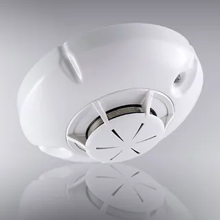 Smoke detector with base FD8030 10-30VDC white