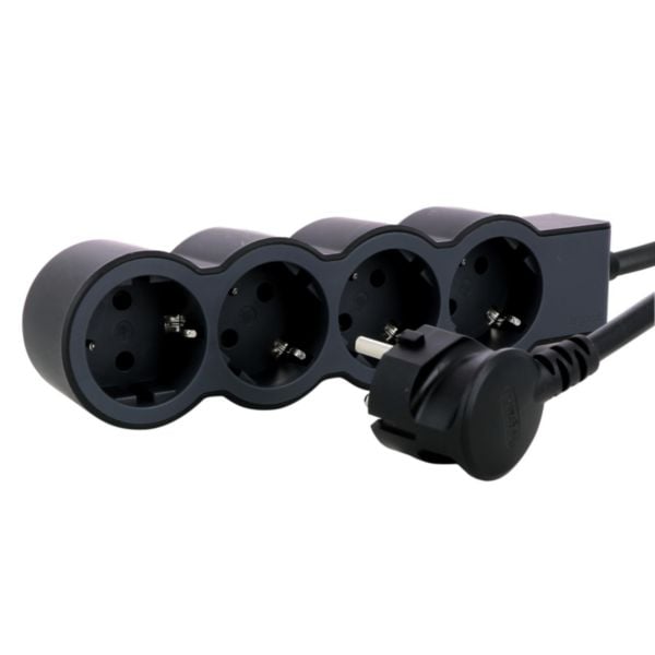 Extension cord 694562 4 socket 3m black