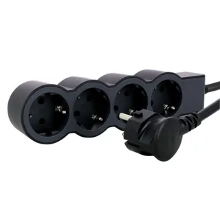 Extension cord 694562 4 socket 3m black
