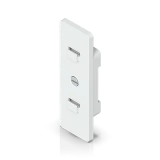 DIN-mount UACC-Switch-DIN 125.7x40.5x20.6mm white