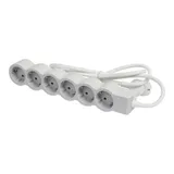 Produžni kabel 694557 sa 6 utičnica 16A 230V 1,5 m bijeli (1/3)