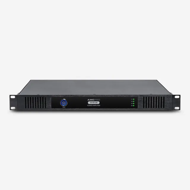 Installation amplifier iA 4x120 4x120W 100V 4 channels black | cameraworld.eu Installation amplifier iA 4x120 4x120W 100V 4 channels black
