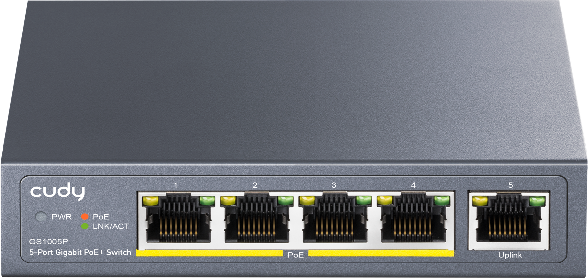 Switch GS1005P unmanaged 5-port POE+ 60W black