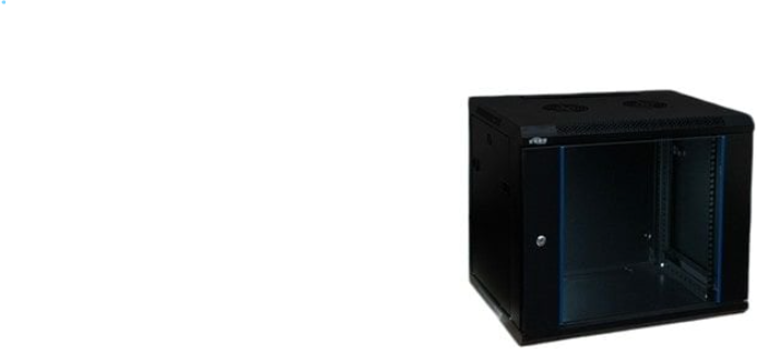 Network cabinet ASP2-6615 19" 15U wall-mounted black