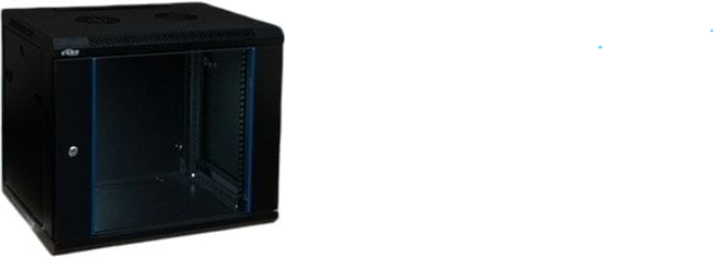 Network cabinet ASP2-6606 19" 6U wall-mounted black