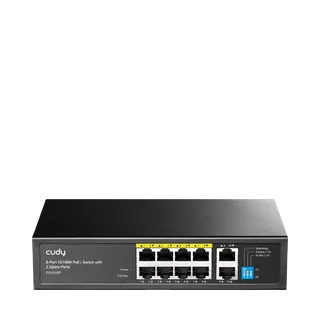 Switch FS1010P 8-port 10/100Mbps PoE+