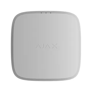 Smoke detector EN54 FireProtect with siren wireless white