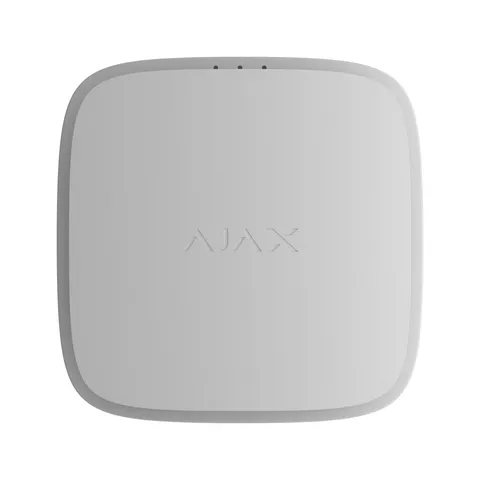 Smoke detector EN54 FireProtect with siren wireless white