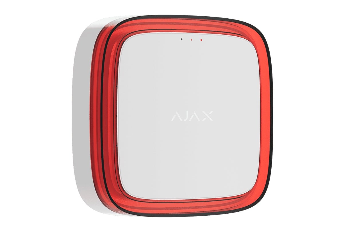 Siren + VAD EN54 FireProtect addressable wireless white