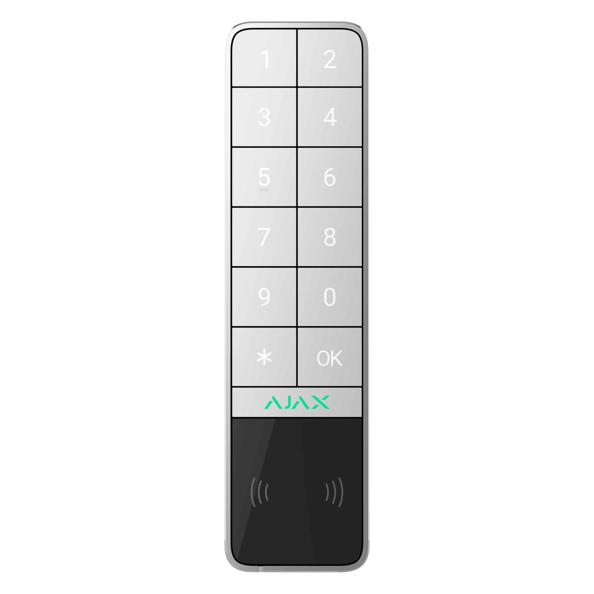 Clavier KeyPad Outdoor Jeweller sans fil d'extérieur blanc