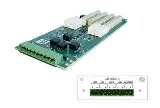 4 Speaker Line Output Card ABT-XCTRLINE-44 EN54