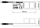 SDIP-12-121 PoE 802.3af Input 12V LAN 12W (5/5)