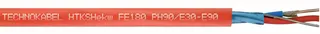 Telecommunication cable HTKSHekw FE180/Ph90 E30-E90 B2ca 1x2x1.0mm 100m