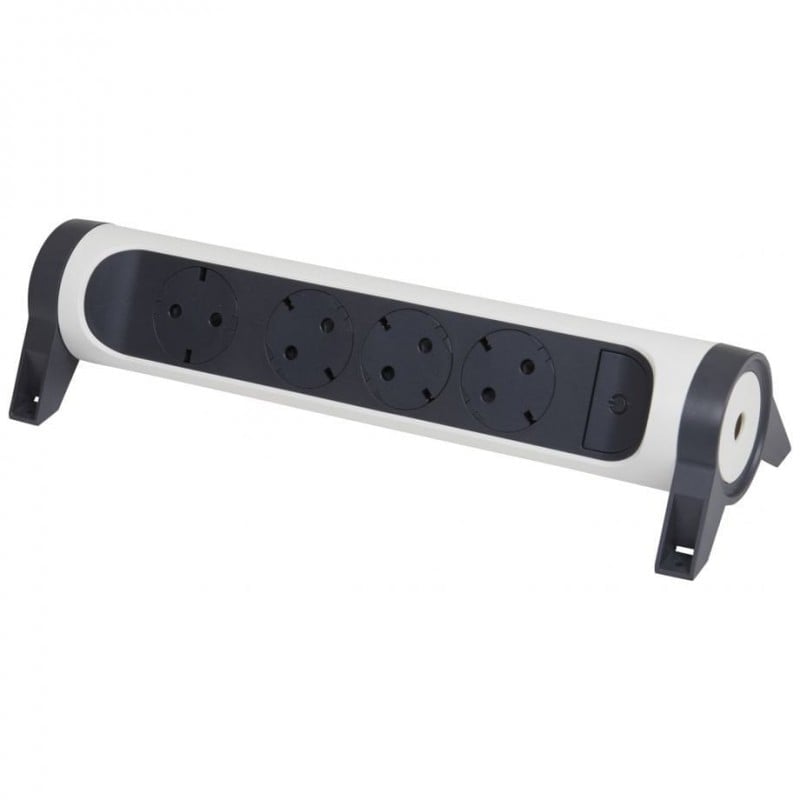 Extension cord 694544 4 sockets + switch without cord white