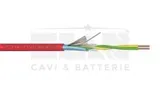 Chain cable YnTKSYekw 2x1mm PVC Eca red 100m (2/2)