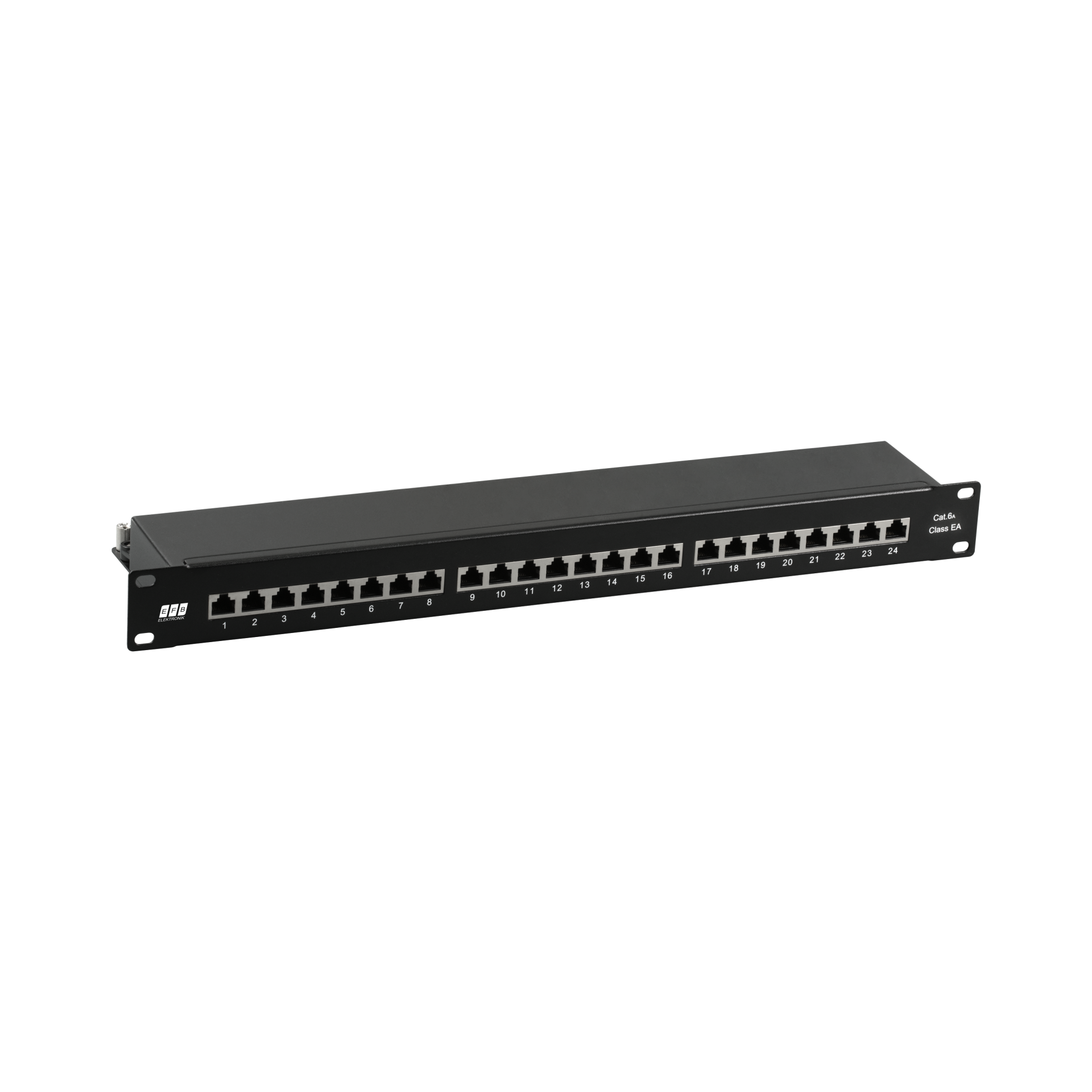 Patch Panel 37666SW.1M CAT6A STP Black