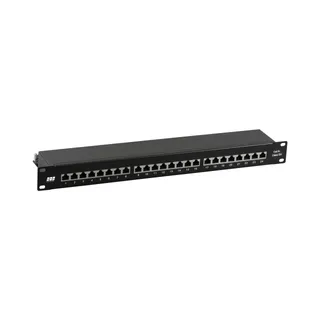 Patch Panel 37666SW.1M CAT6A STP Black
