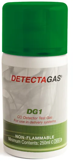 CO-sensor test aerosool DetectaGas DG1 not flammable 250ml