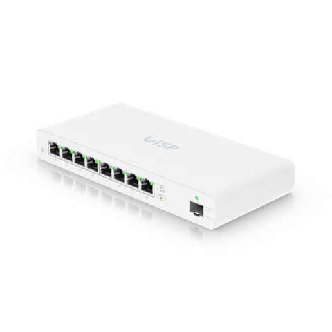 UISP Router UISP-R 8GbE ports 8 27V passive PoE ports
