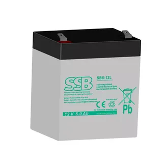Battery SB 5-12 5Ah 12V F1 VRLA