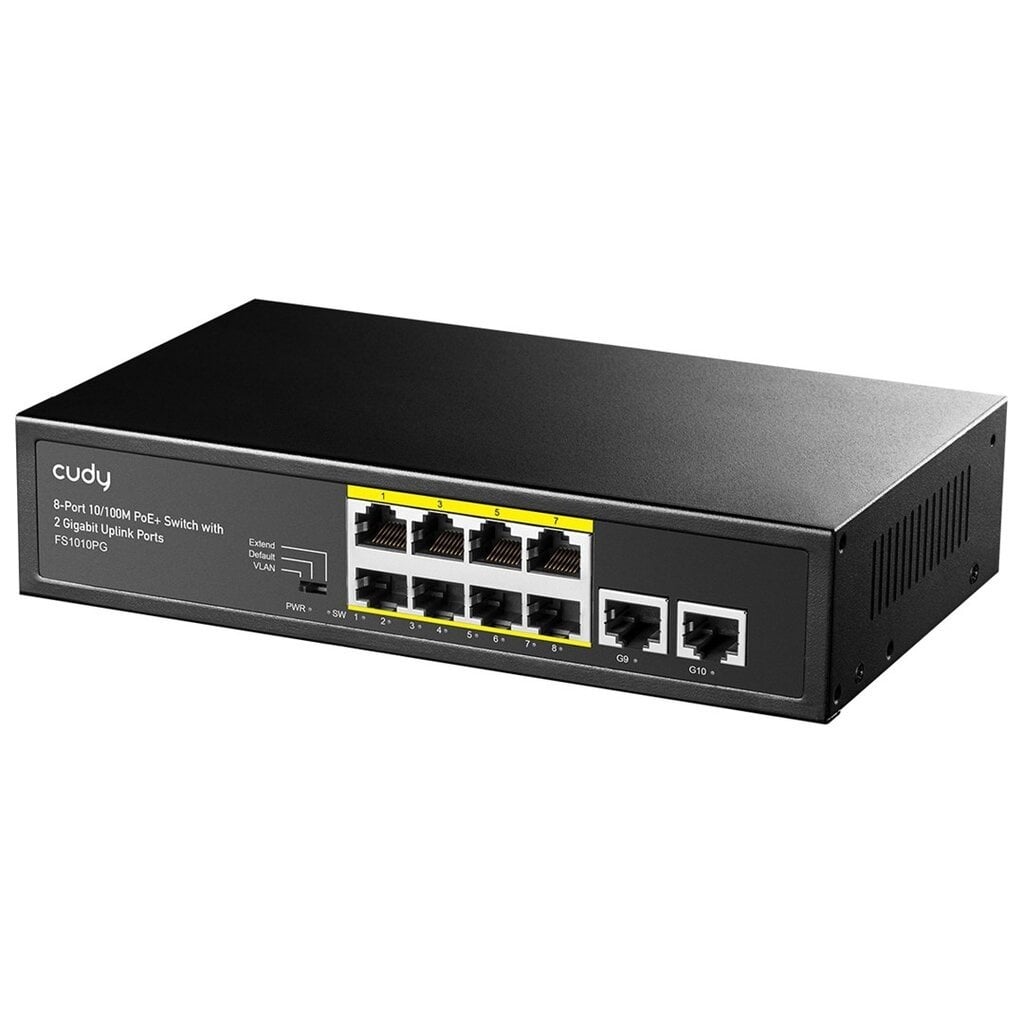 Switch FS1010PG 1.0 Unmanaged 8-port PoE