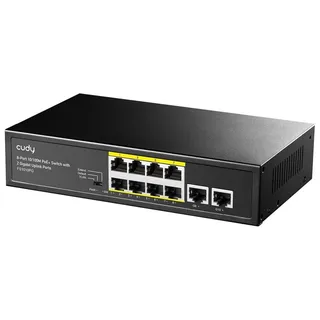 Switch FS1010PG 1.0 Unmanaged 8-port PoE