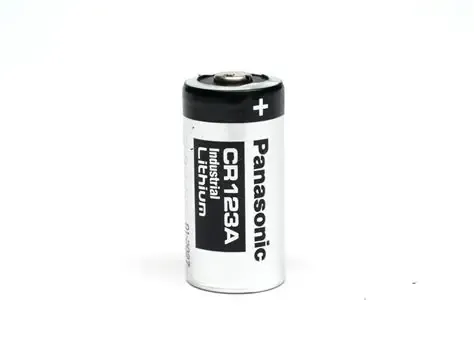 Battery Panasonic Industrial CR123A lithium 3V 1 pcs