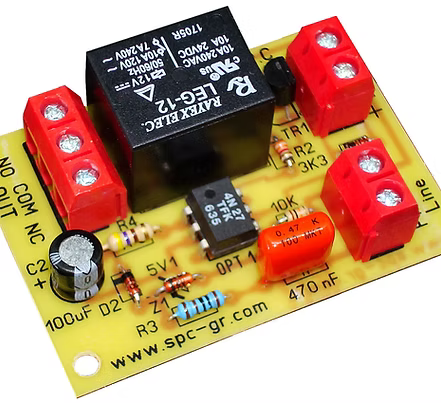 Telephone call detector K710 30mA 10A 12-15VDC