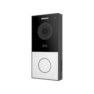 SIP video door intercom E12W-Silver-On-Wall-V2.0 silver