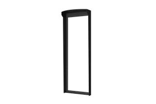 Surface-mounted rain cover S532-On-wall-Rain-Cover-Black S532 for intercom black
