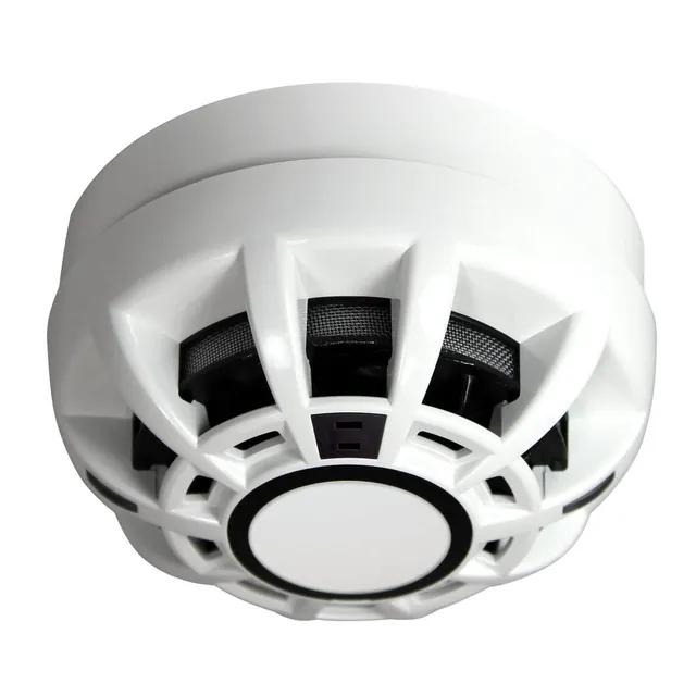 Temperature/CO detector CP411V voice message 28-40VDC white