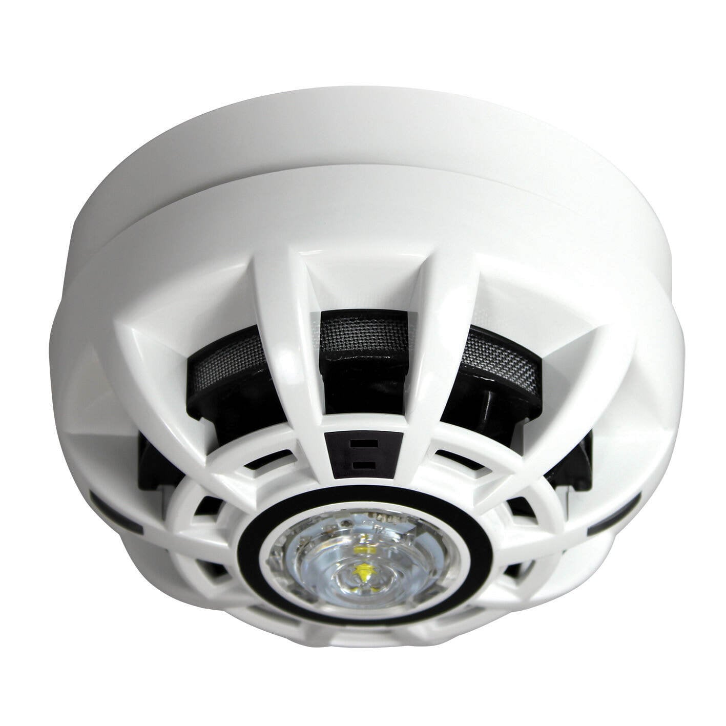 Temperature/CO detector CP411VV voice message + white VAD 28-40VDC white
