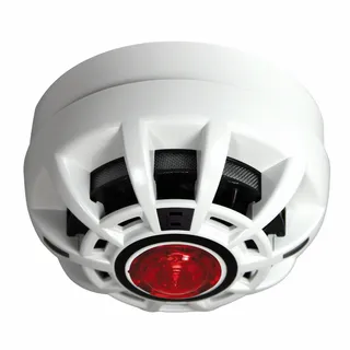 Датчик температуры/CO CP411VVR с голосовым оповещением + красный VAD 28-40VDC белый